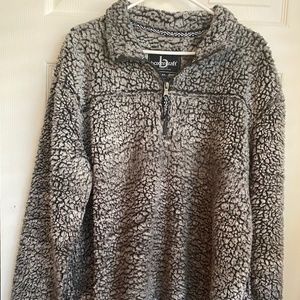 Boxercraft zipper fleece pullover